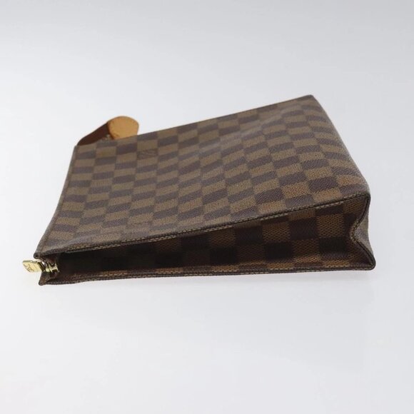 LOUIS VUITTON Damier Ebene Poche Toilette 26 Pouch - Picture 5 of 16